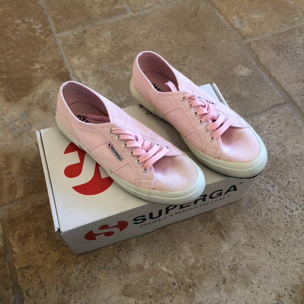 Superga pink sneakers